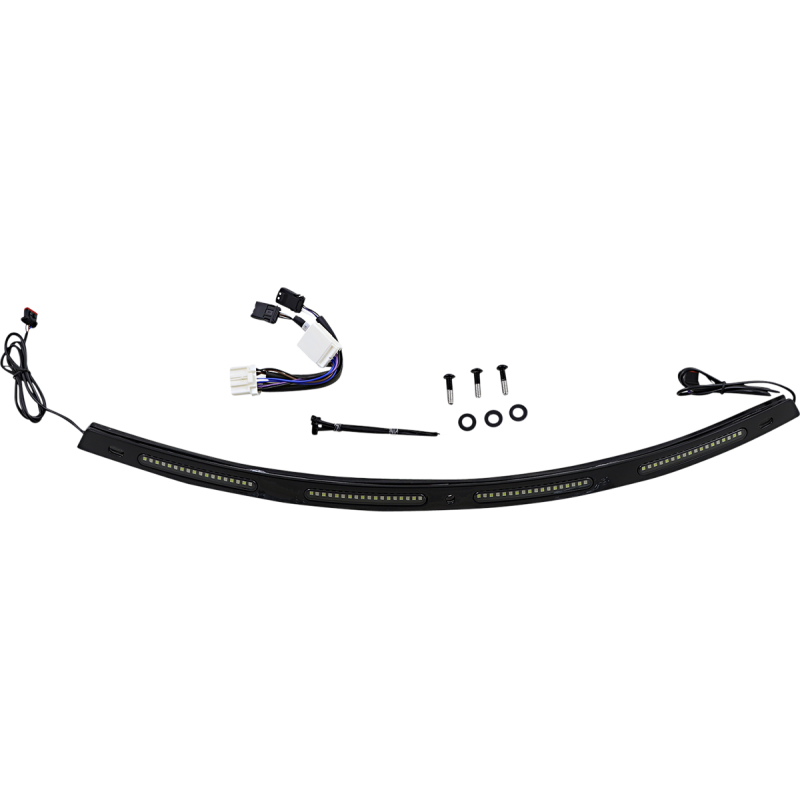 Dynamic LED Windshield Trim