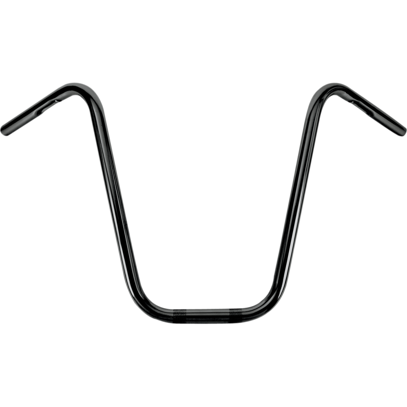 1" Narrow Bottom Ape Hangers Gloss Black 16"