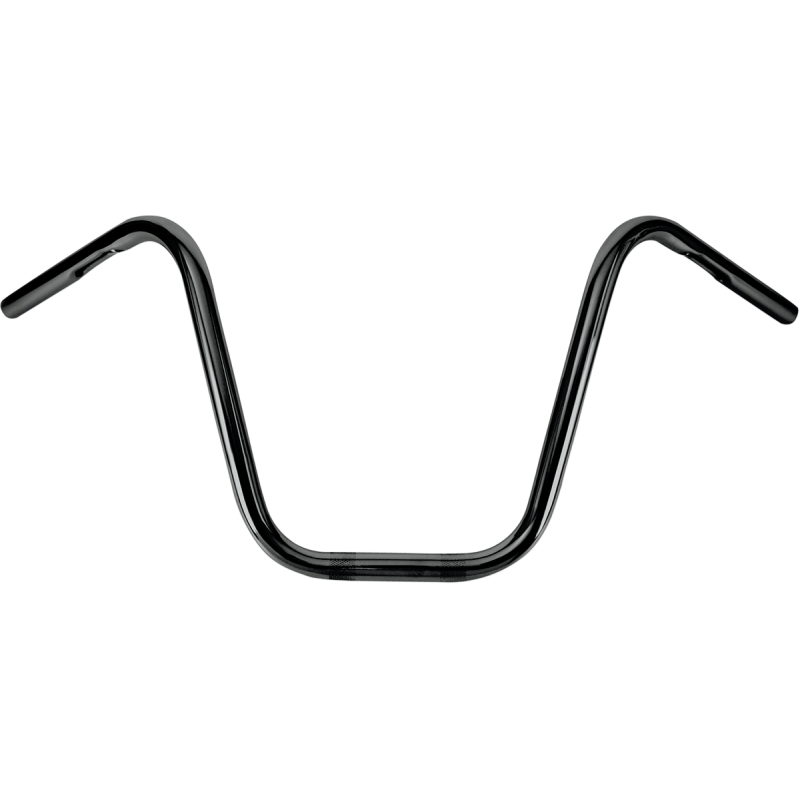 Burly Brand 1" Narrow Bottom Ape Hangers - Gloss Black