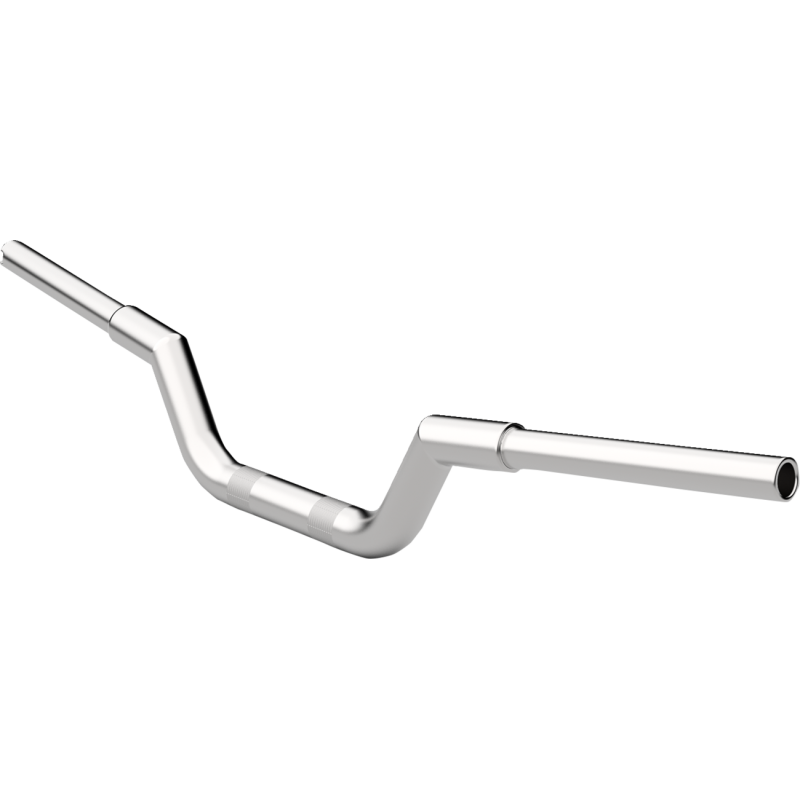 LA Choppers 1" Valley Handlebars - Stainless Steel