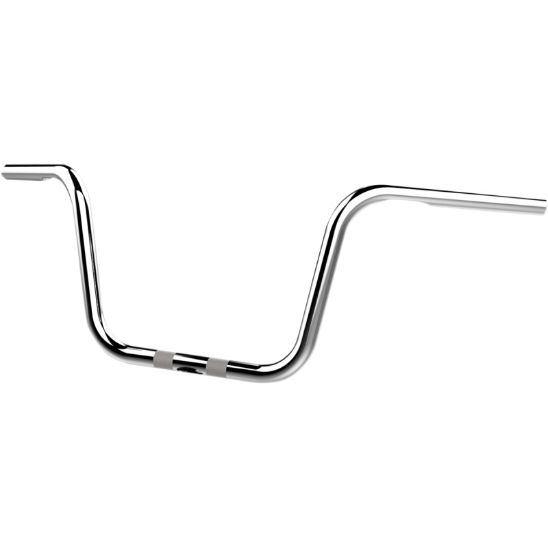 10" Bobber Ape Hangers (Dimpled/Drilled) - Chrome