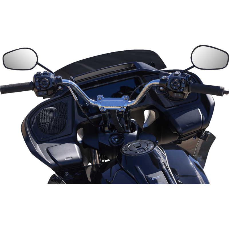 Thrashin 1" Handlebars - High Bend - Chrome