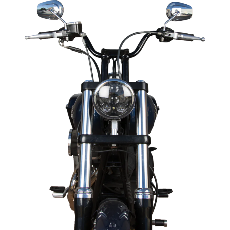 Thrashin 1" Handlebars - High Bend - Chrome