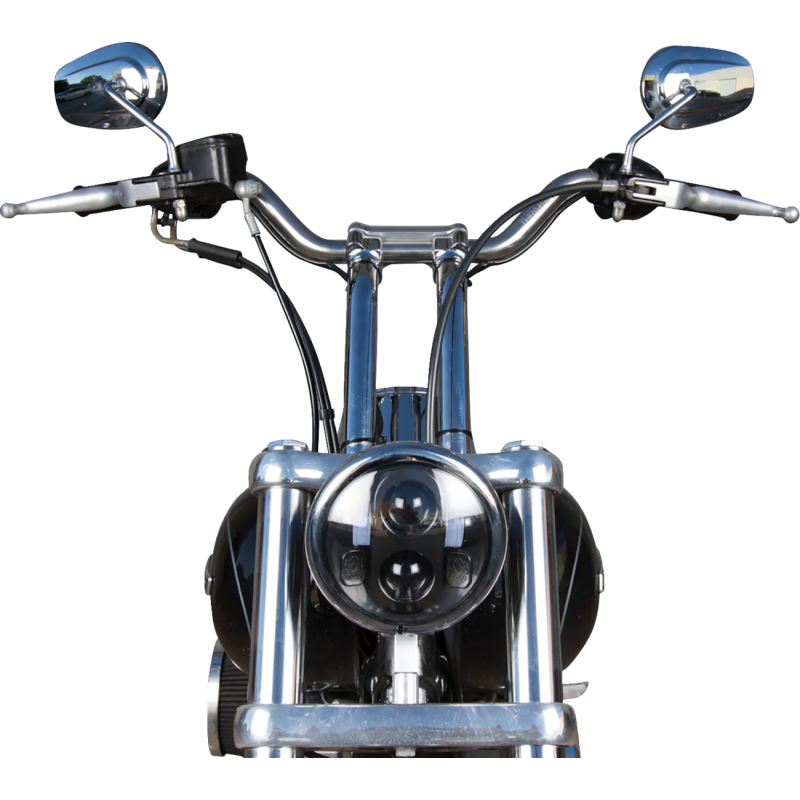 Thrashin 1" Handlebars - Mid Bend - Black