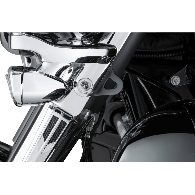 Front Tie Down Brackets Black