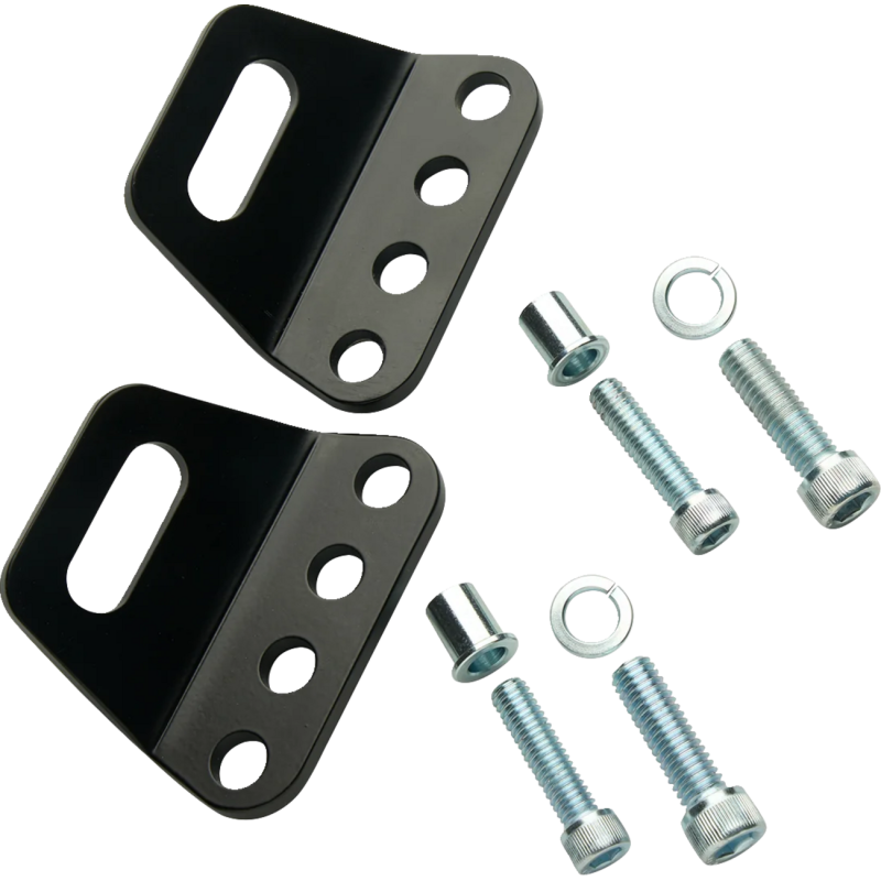 Rear Tie Down Brackets Black