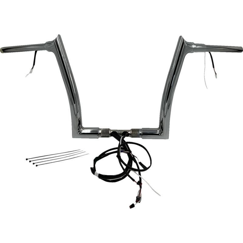 EZ Install Handlebar Kit Chrome 12" Rise
