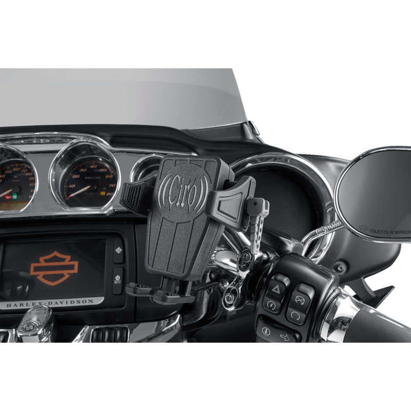 Trim Line Cybercharger with Chrome Offset Perch Mount