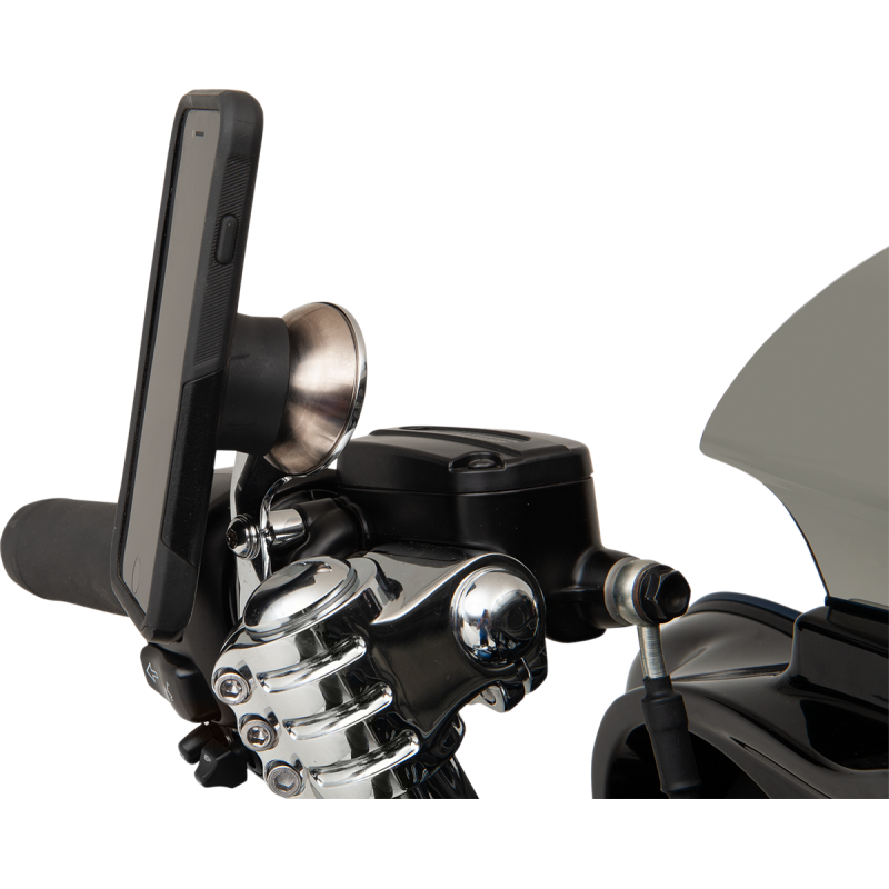 Handlebar Perch Mount Kit Left Hand Chrome