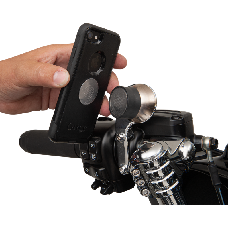 Handlebar Perch Mount Kit Left Hand Chrome