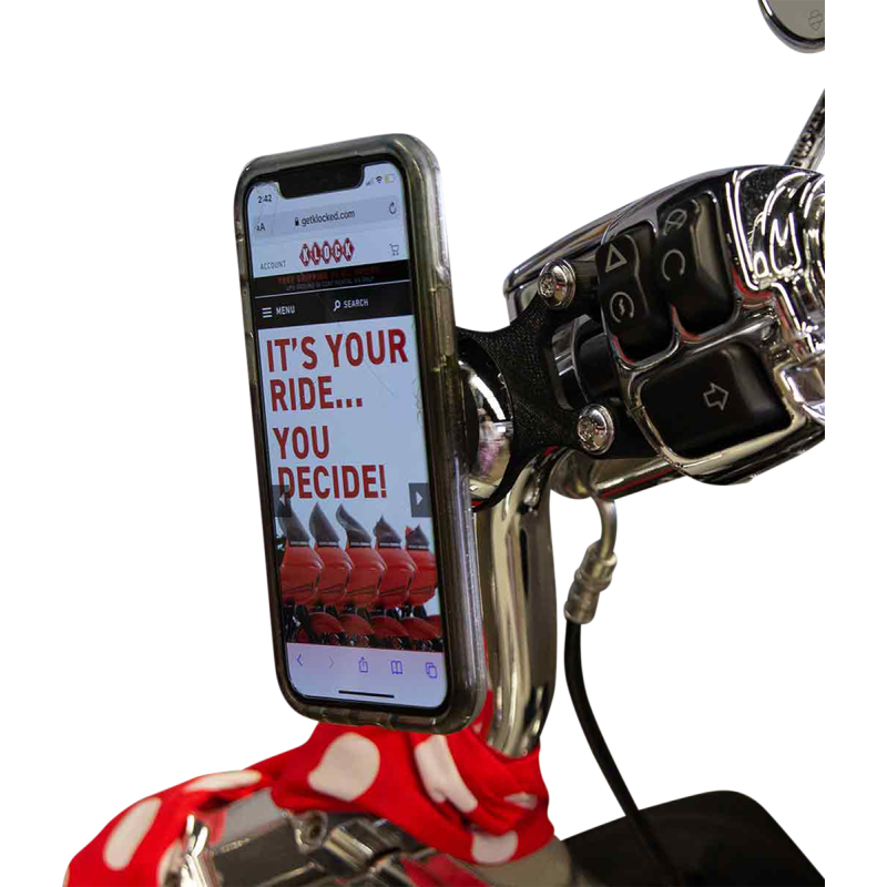 Handlebar Perch Mount Kit Black