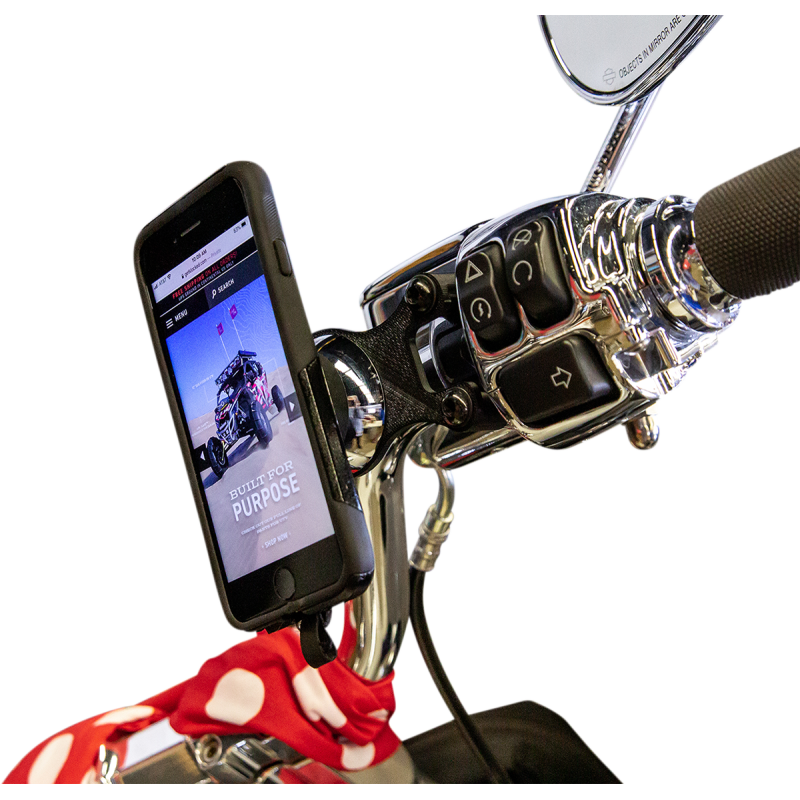 Handlebar Perch Mount Kit Black