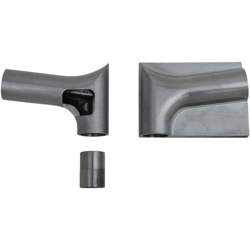 1 1/4" EZ Install Round Top Handlebar Kit - Chrome 14"