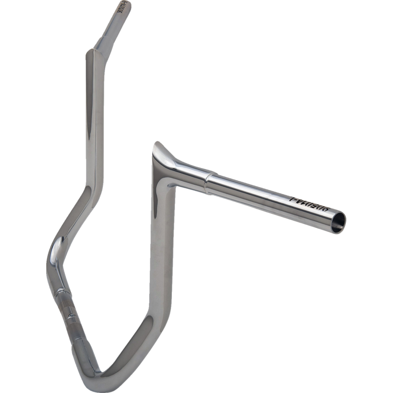 EZ Install 1 1/4" Pointed Top Handlebar Chrome 14" Rise