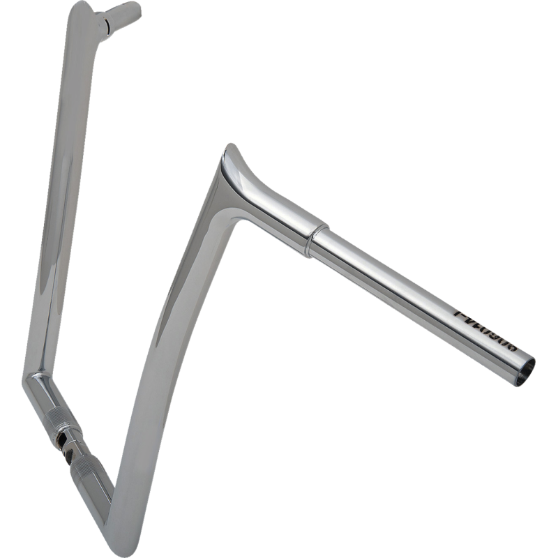 EZ Install 1 1/4" Pointed Top Handlebar Chrome 14" Rise