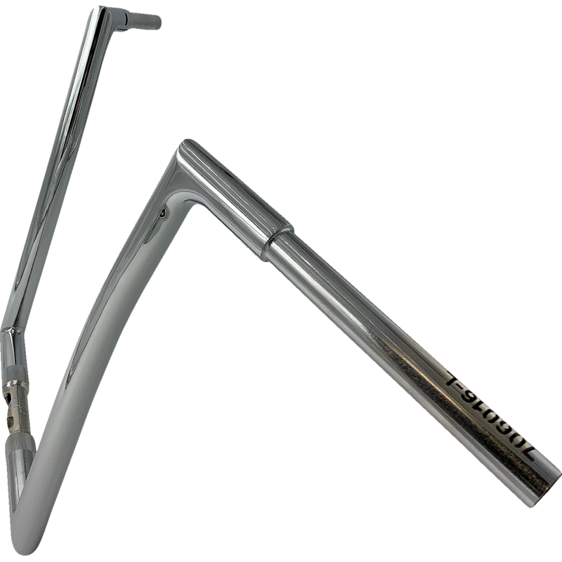 EZ Install 1 1/4" Flat Top Handlebar Chrome 16" Rise