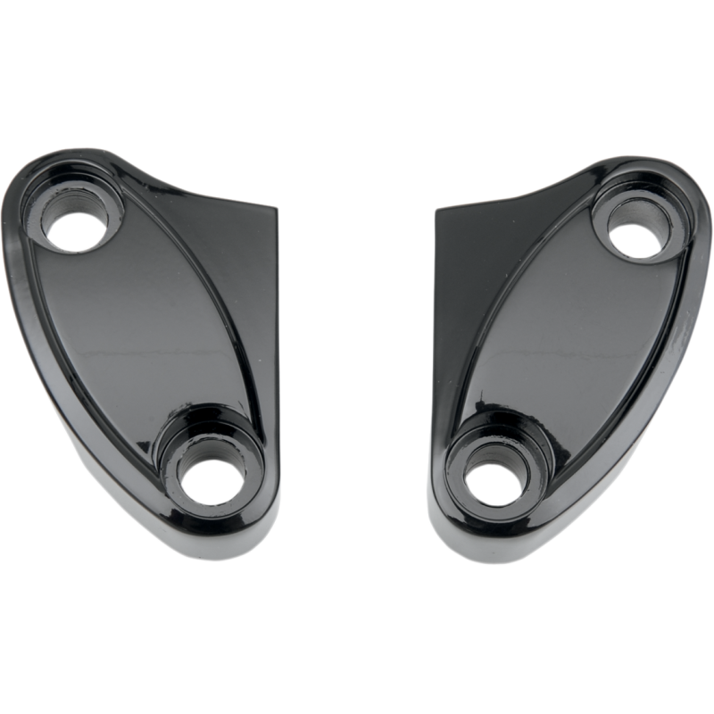 Handlebar Riser Clamps - Black