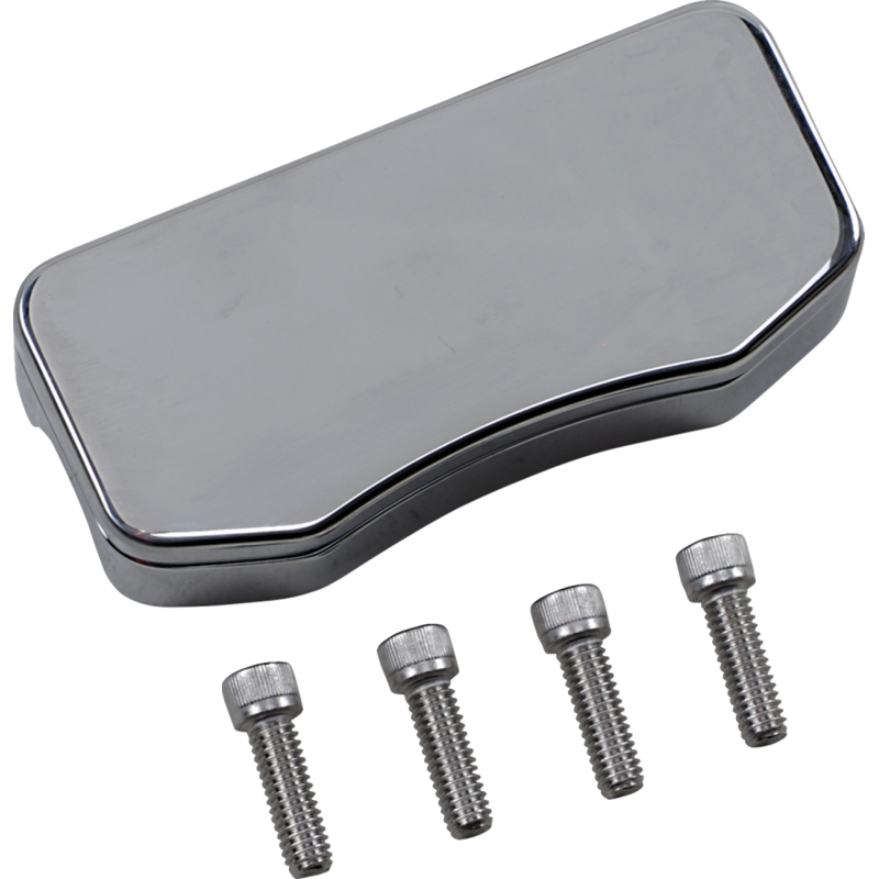 Billet Top Handlebar Clamp Chrome Hidden Bolts