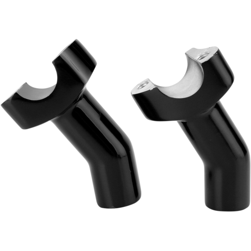 Drag Specialties Forged Aluminum Pullback Riser, Black, 3.5"