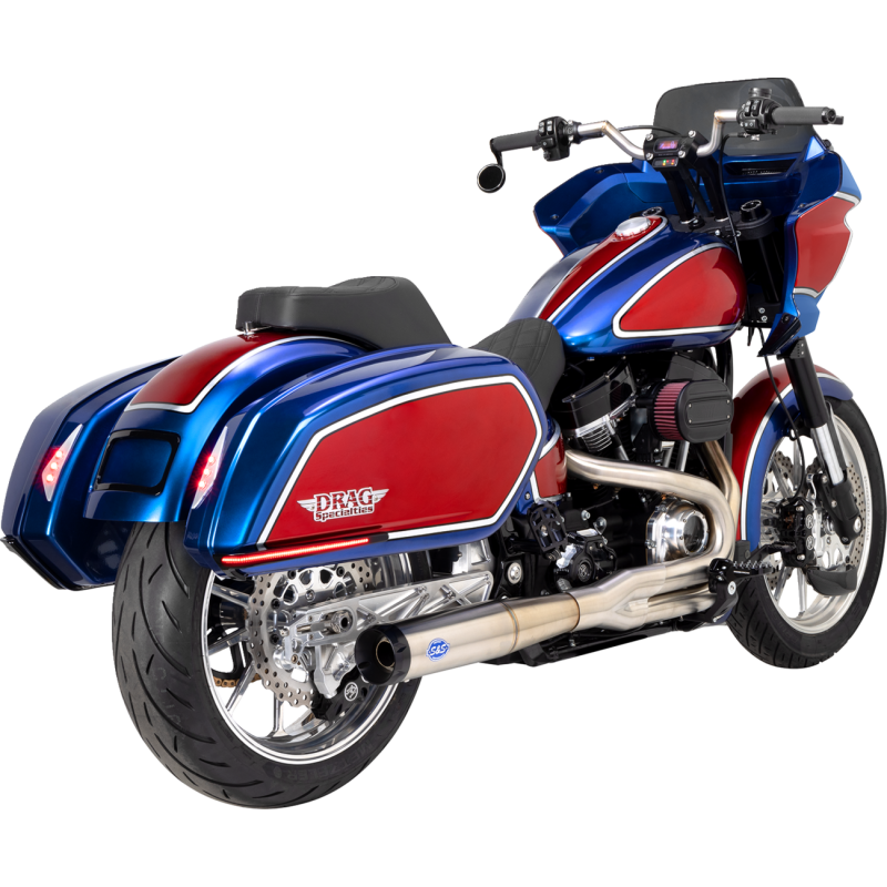 Thrashin Supply Pullback Riser Kit, Anodized Black, 6 1/2" w/ gauge cutout