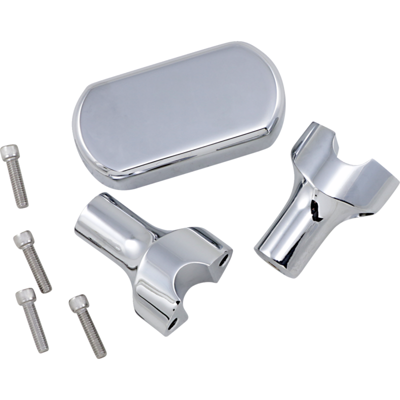 Solid Riser Kit Chrome 3"