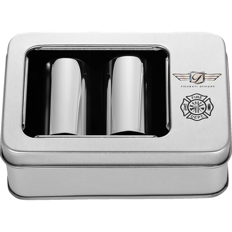 Docking Cover Mirror Polished w/ Maltese Cross