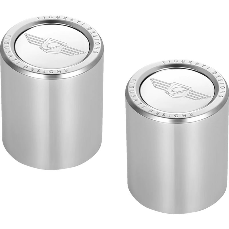 Docking Cover Mirror Polished w/ Figurati Designs Logo