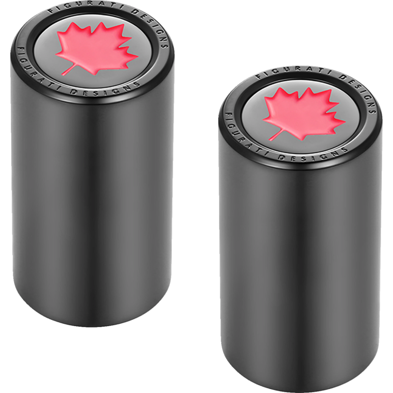 Docking Cover Black w/ Red Maple Leaf