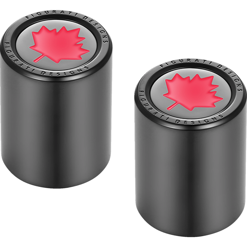 Docking Cover Black w/ Red Maple Leaf