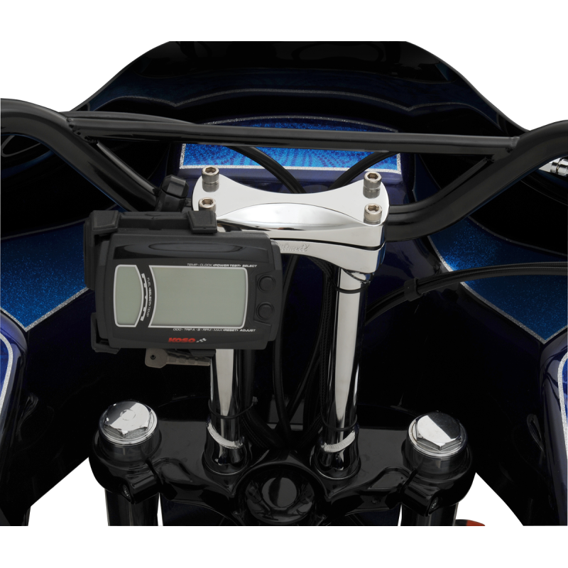 Murdock Straight Riser 10" Chrome