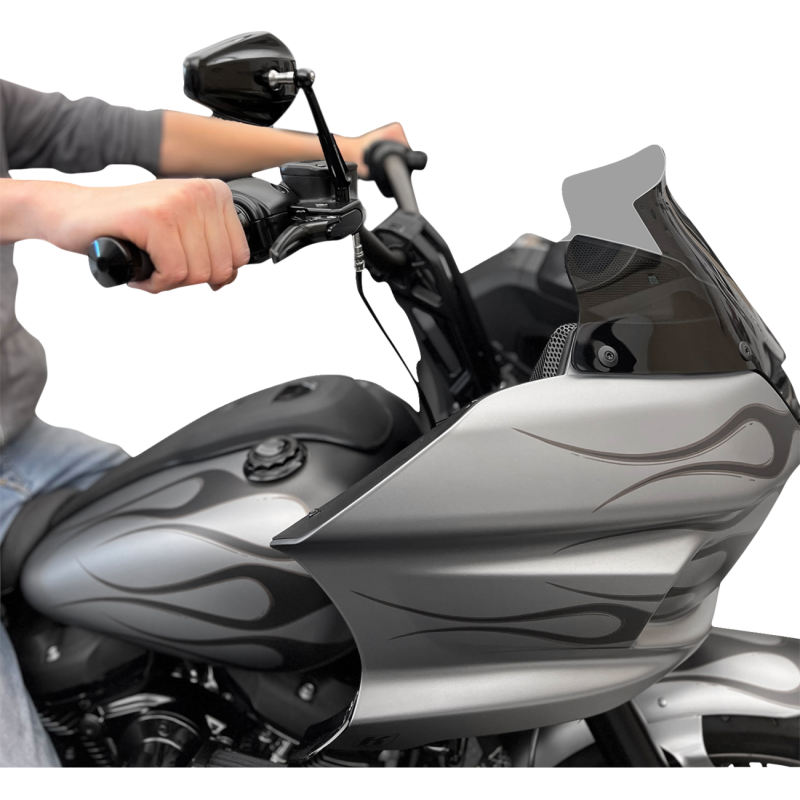 Fastback Riser Black 8"