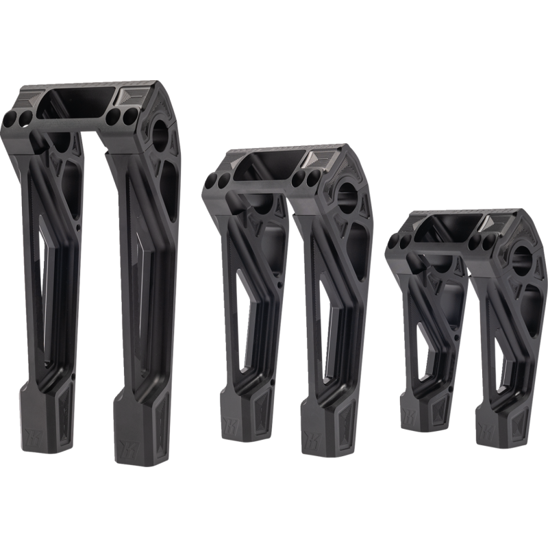 Fastback Riser Black 6"