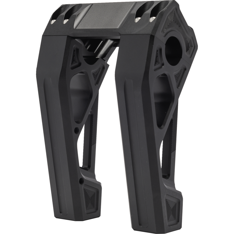 Fastback Riser Black 6"