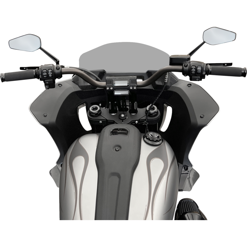 Fastback Riser Black 6"