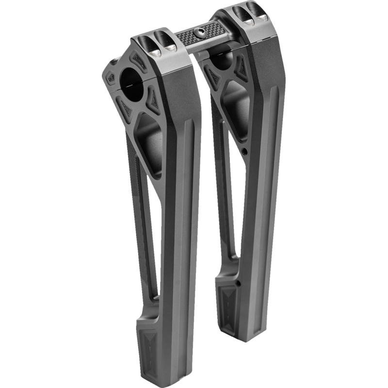 Fastback Riser Black 10" Universal