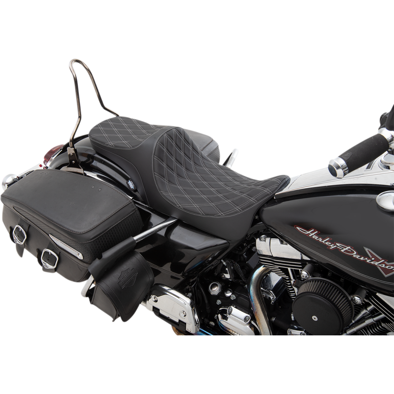 Predator III 2-Up Seat Double Diamond Silver