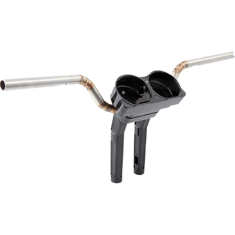 Arlen Ness Method Kickback Riser Kit with Integrated Gauge Housing