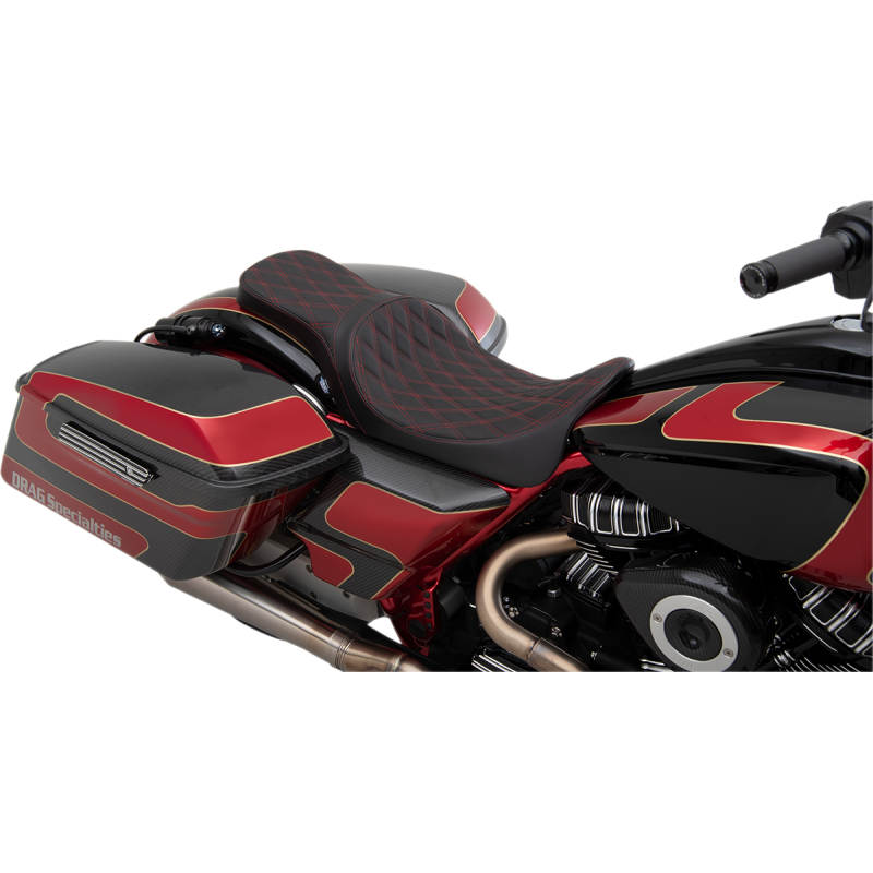 Predator 2-Up Seat Double Diamond Red