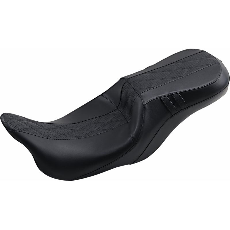 Le Pera Outcast GT Perforated Black Double Diamond 2Up Seat