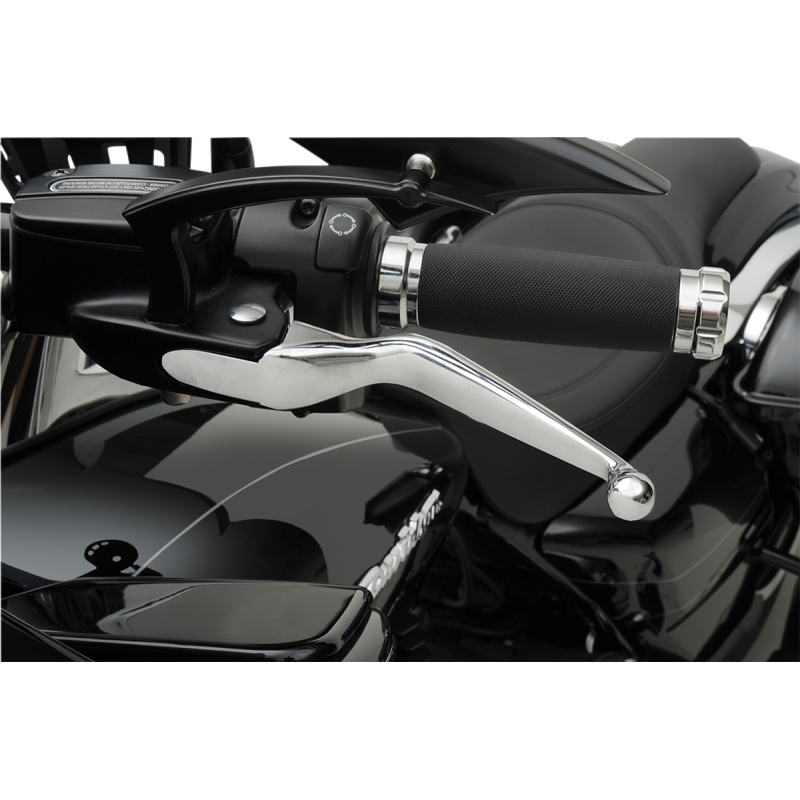 Wide Blade Lever Set Chrome