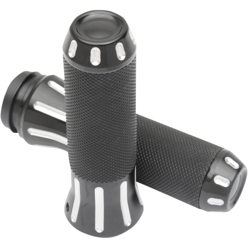 Custom Grip Black w/ Accent Cuts