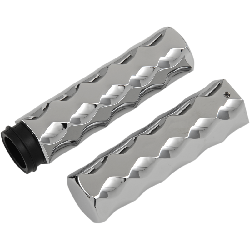 LA Choppers Billet Hex Grips