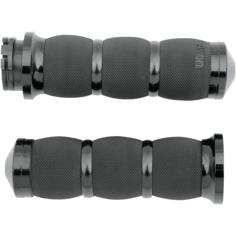 Air Cushioned Grips 3-ring Black Anodized