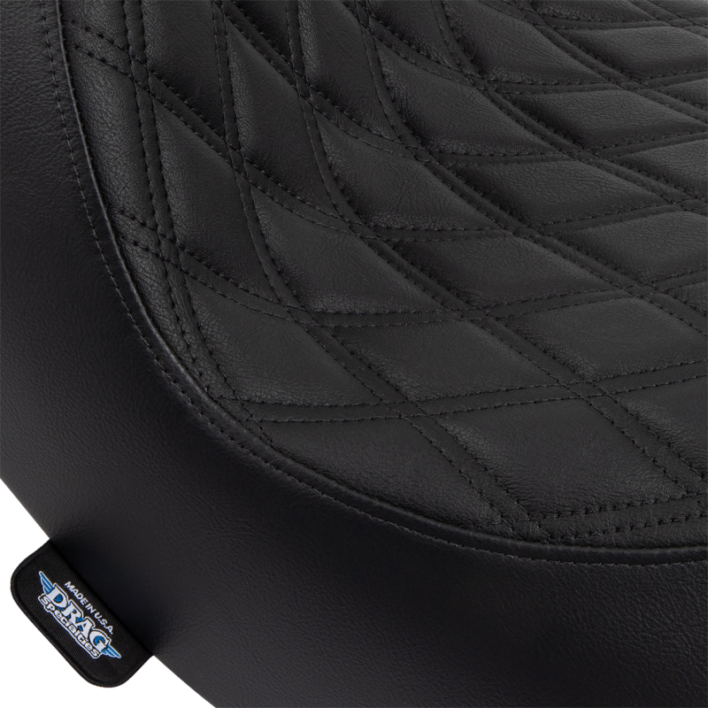 Solo Seat Double Diamond Black