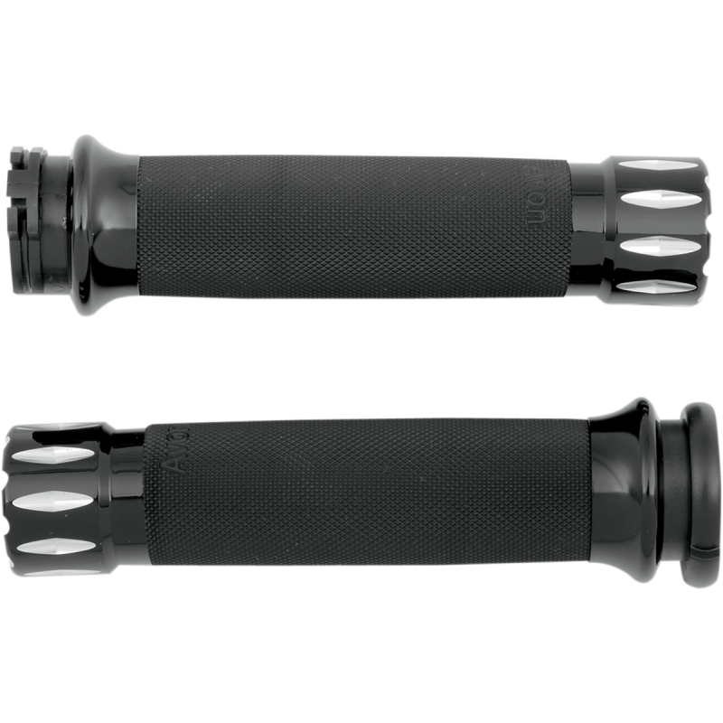 Custom Grips Rival Black Anodized