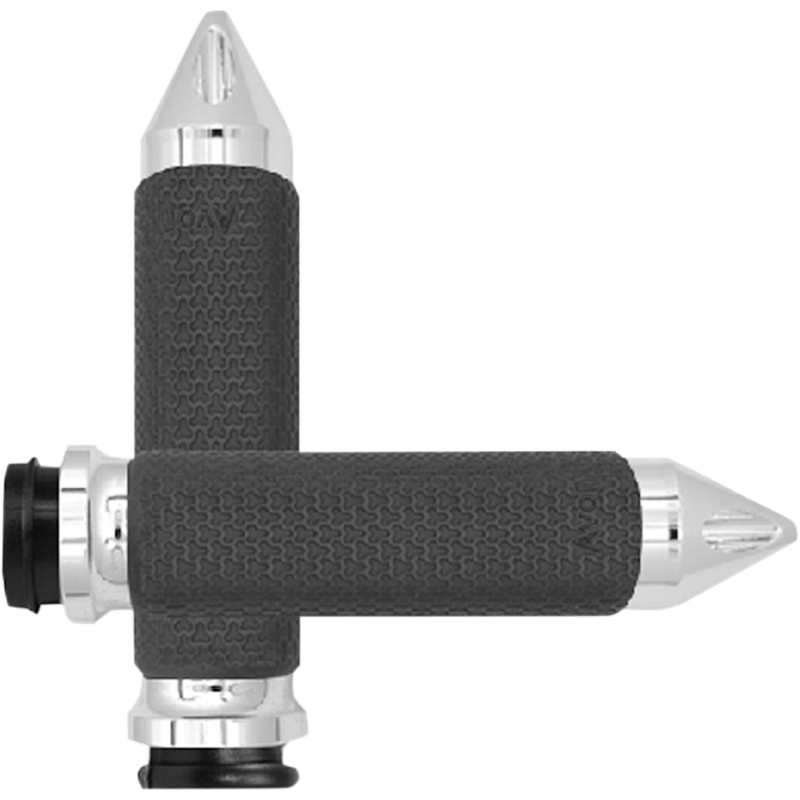 Memory Foam Grips Small Spiked Chrome
