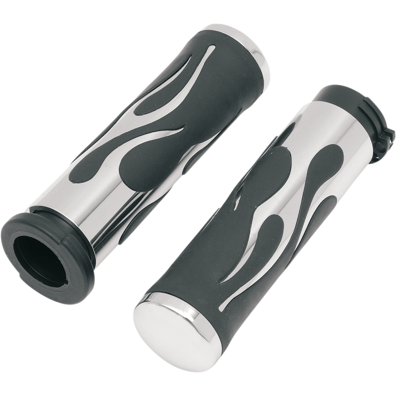 Drag Specialties Flamed Grips