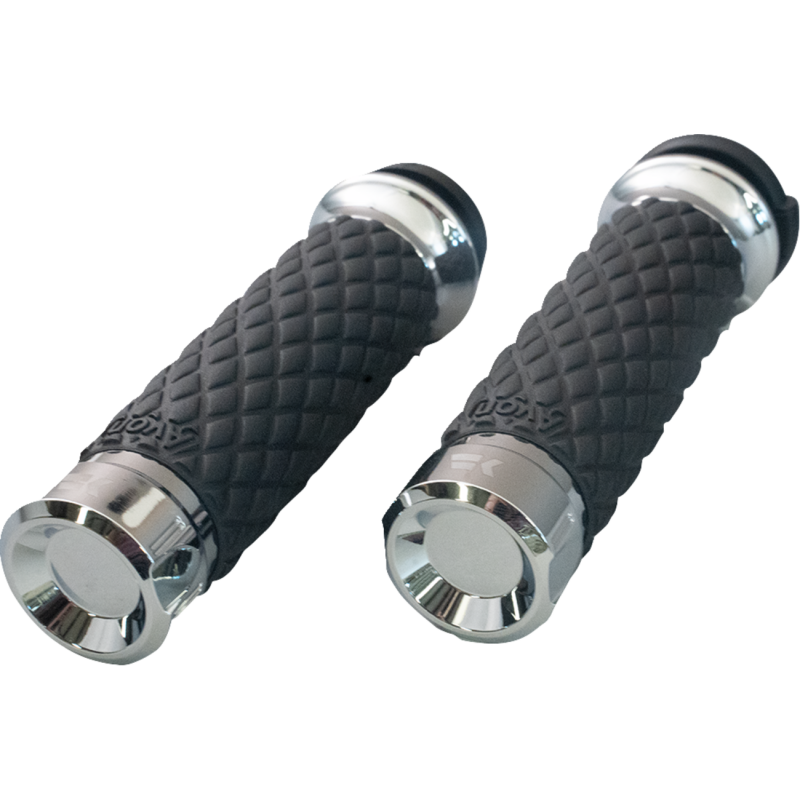 Khrome Werks Grips - Diamond Klassic, Chrome