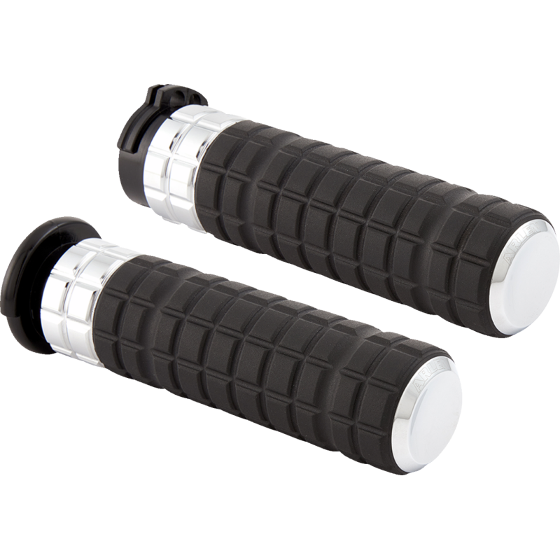 Arlen Ness Speedliner Grips - Chrome