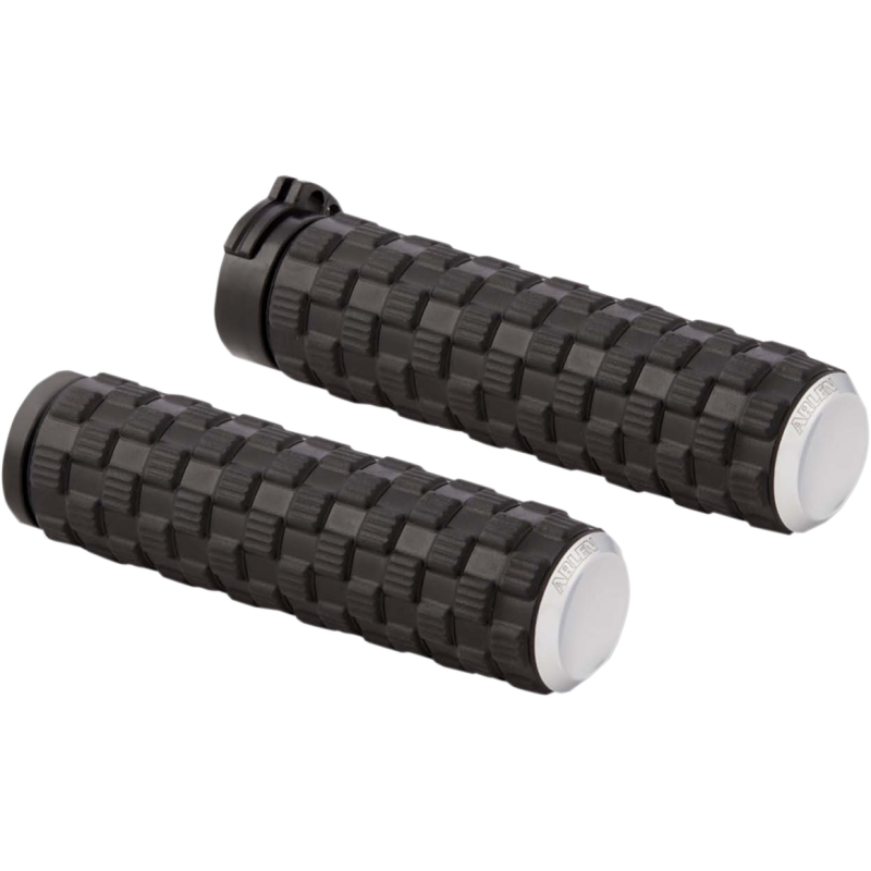 Arlen Ness Air Trax Grips - Chrome